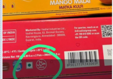 Is Vadilal ice cream manufacturer adding beef flavour as the package shows Halal Mark? Fact Check