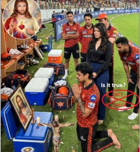 SRH ಆಟಗಾರರು ಯೇಸುಕ್ರಿಸ್ತನಿಗೆ ಪ್ರಾರ್ಥಿಸುತ್ತಿರುವುದನ್ನು ಈ ಚಿತ್ರವು ನಿಜವಾಗಿಯೂ ತೋರಿಸುತ್ತದೆಯೇ? ಸತ್ಯ ಪರಿಶೀಲನೆ